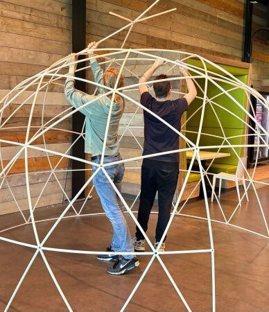 Leerlingen en studenten bouwen samen aan Healthy Hub